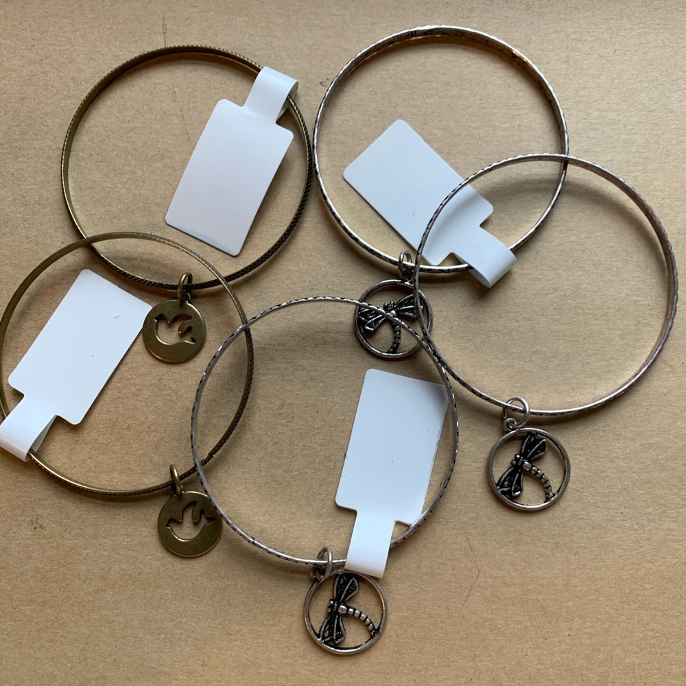 Alex & Ani look-alike Charm bracelets